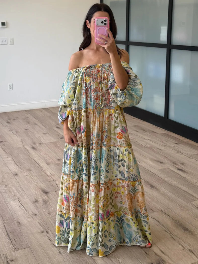 Summerville Tier Maxi Dress - Image 2