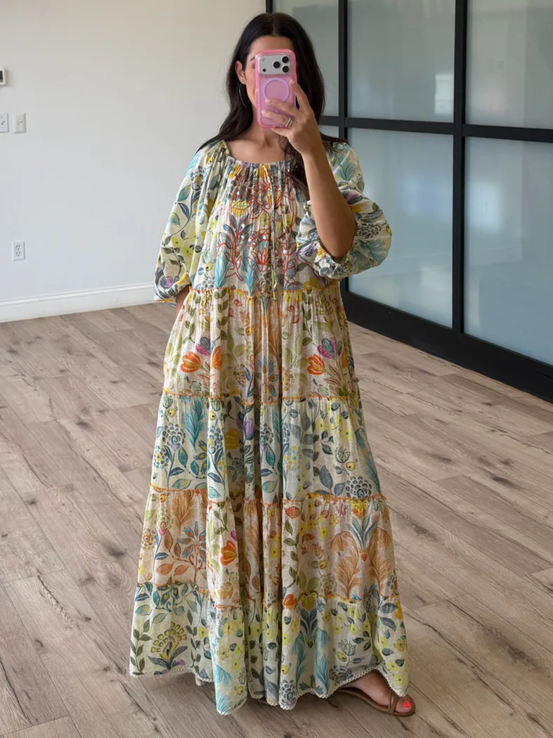 Summerville Tier Maxi Dress - Image 3