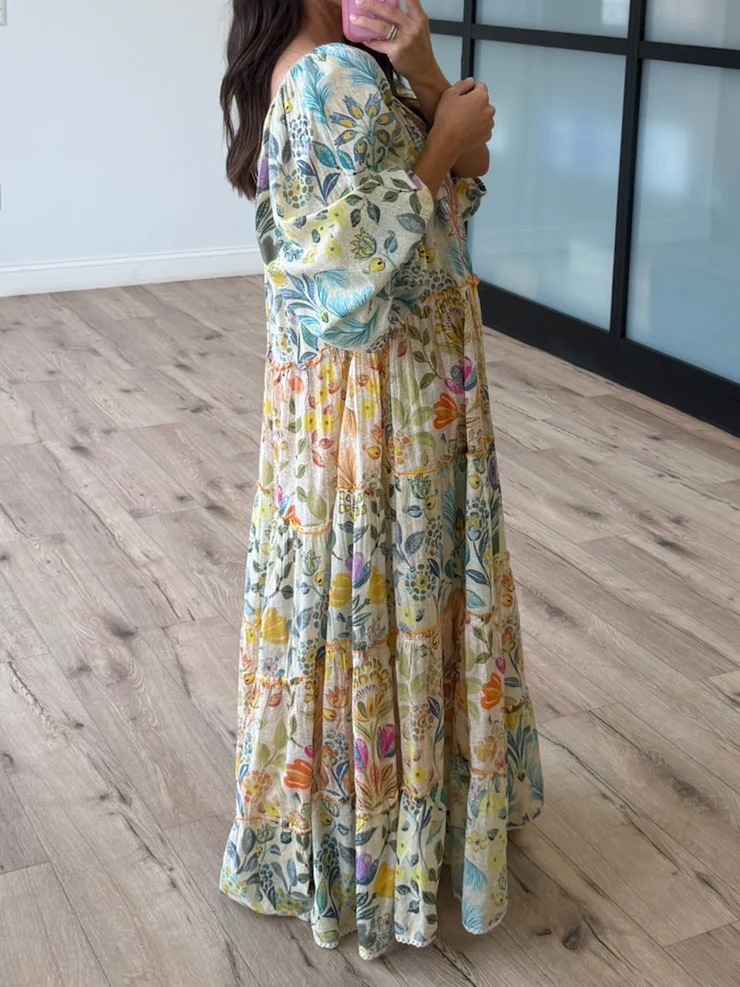 Summerville Tier Maxi Dress - Image 4