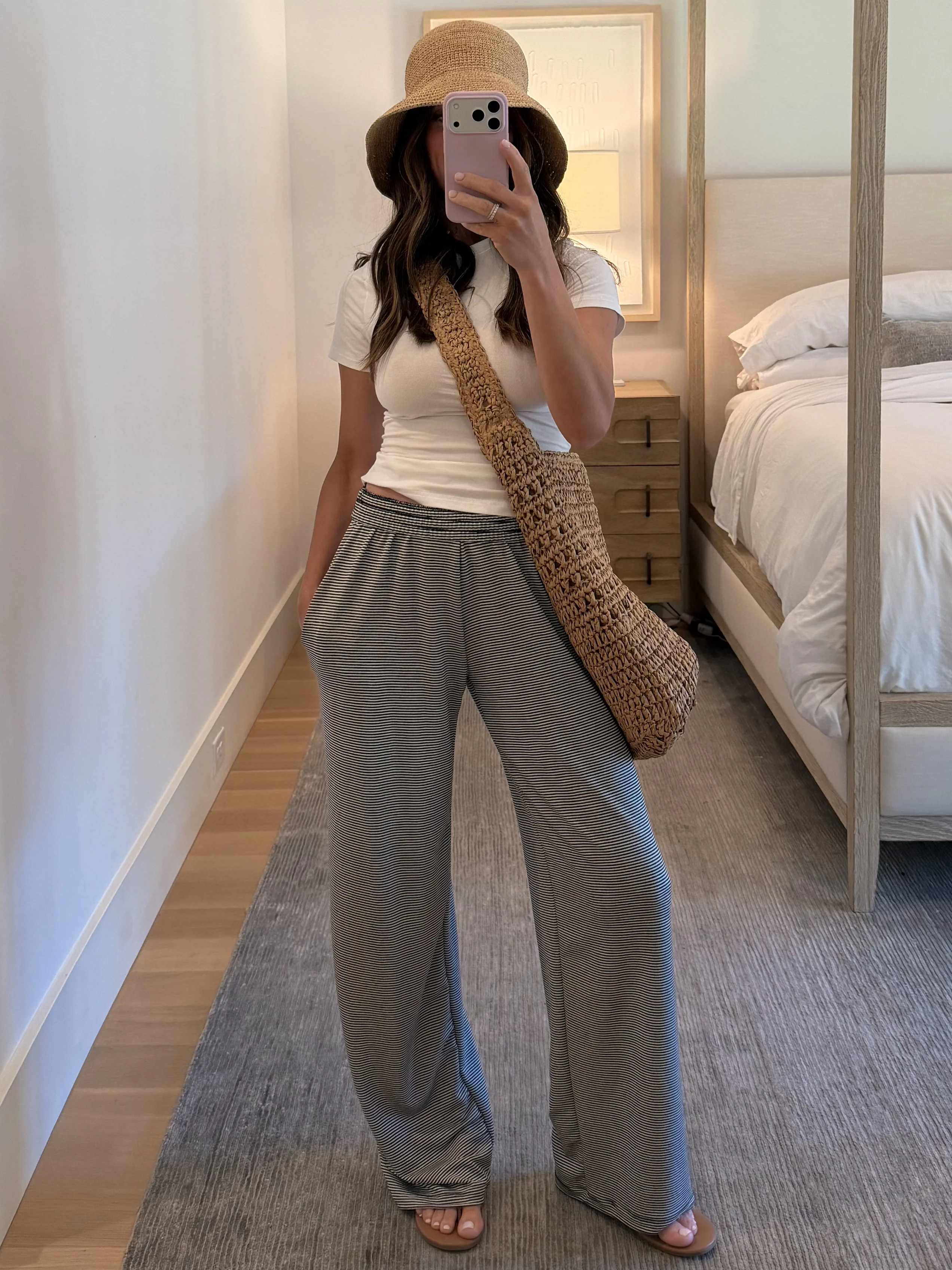 Sunday Soft Stripe Set | Black | +Plus Available - Image 8