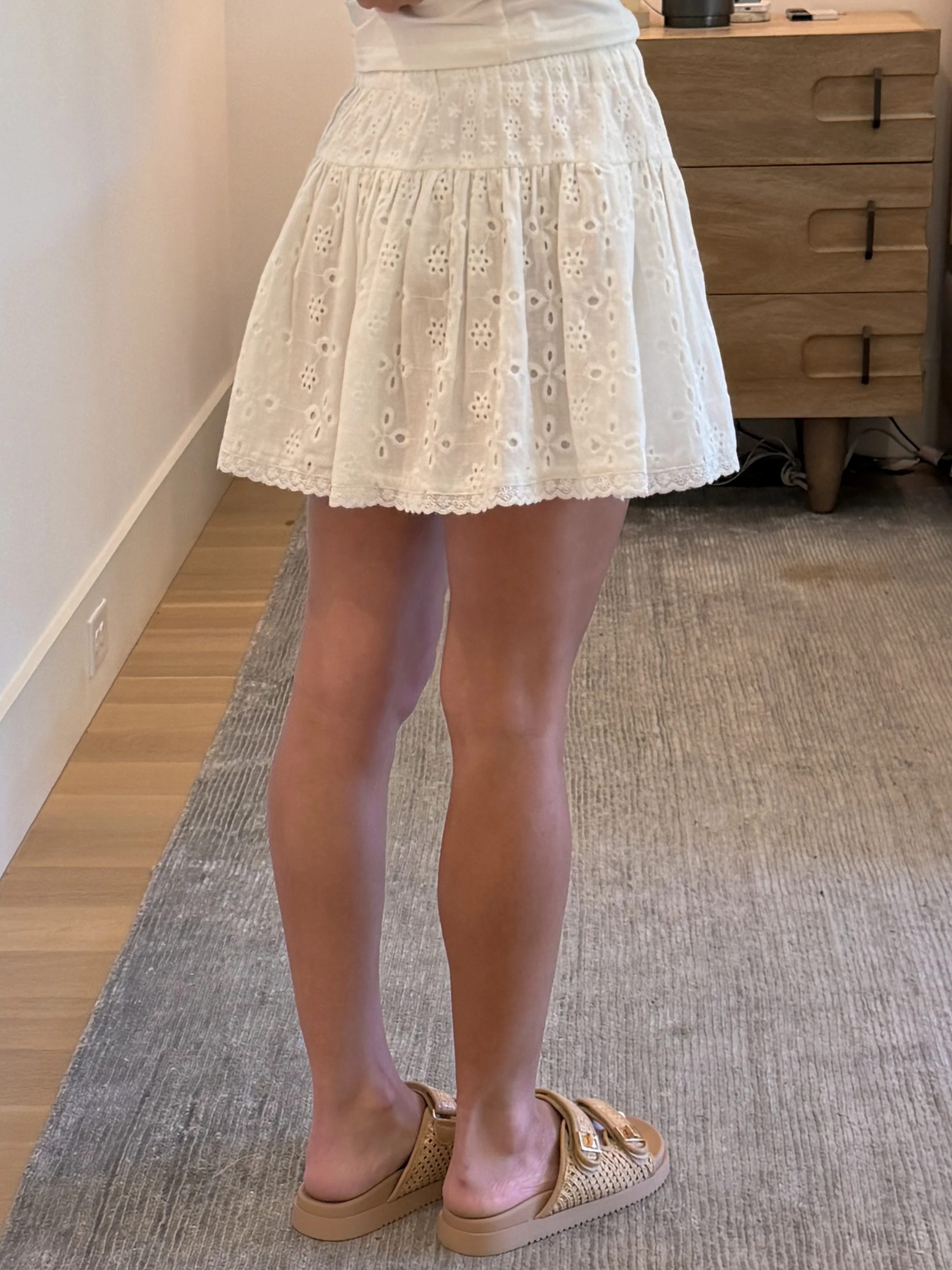 Sweet Retreat Eyelet Skirt - Image 7