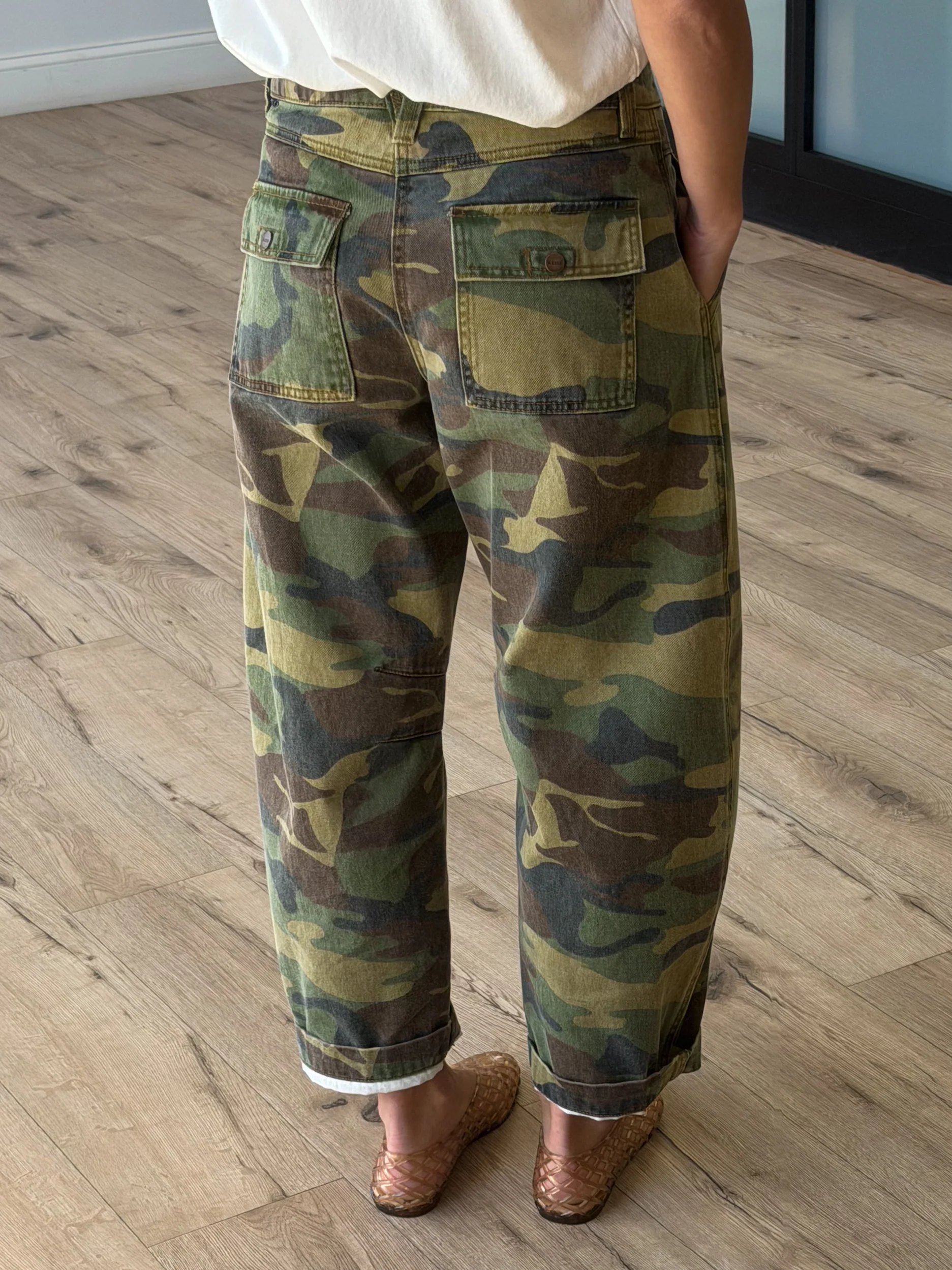 Tactical Camo Barrel Pants | +Plus Available - Image 2