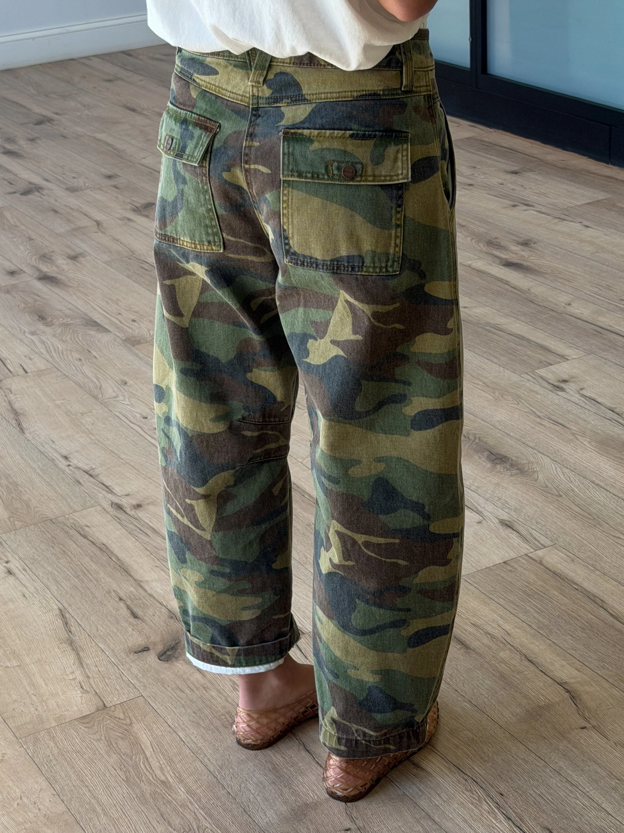 Tactical Camo Barrel Pants | +Plus Available - Image 4