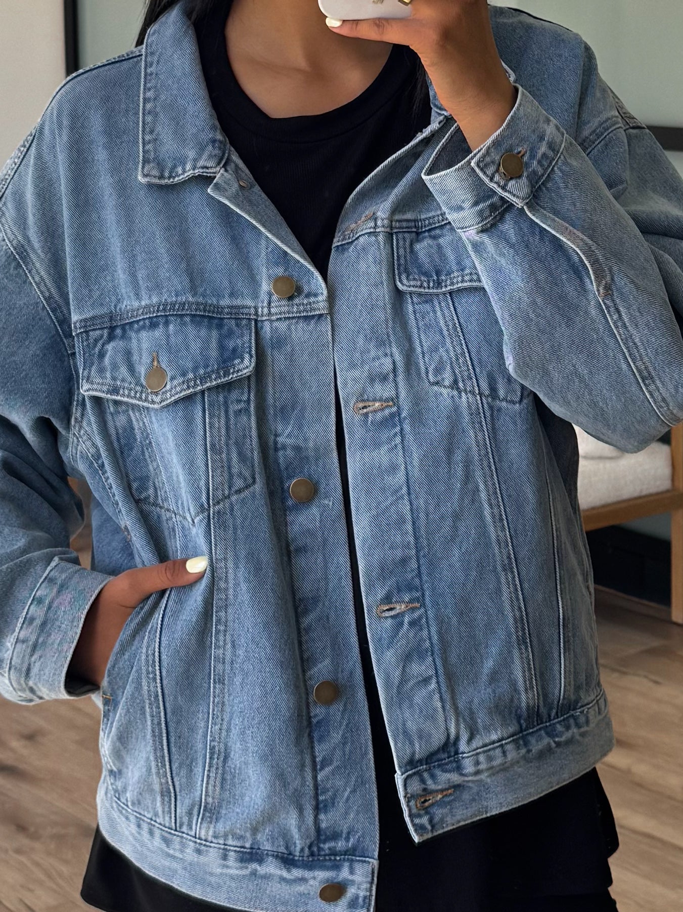 Throw On + Go Denim Jacket - Image 10