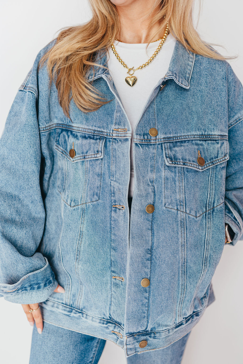 Throw On + Go Denim Jacket - Image 16