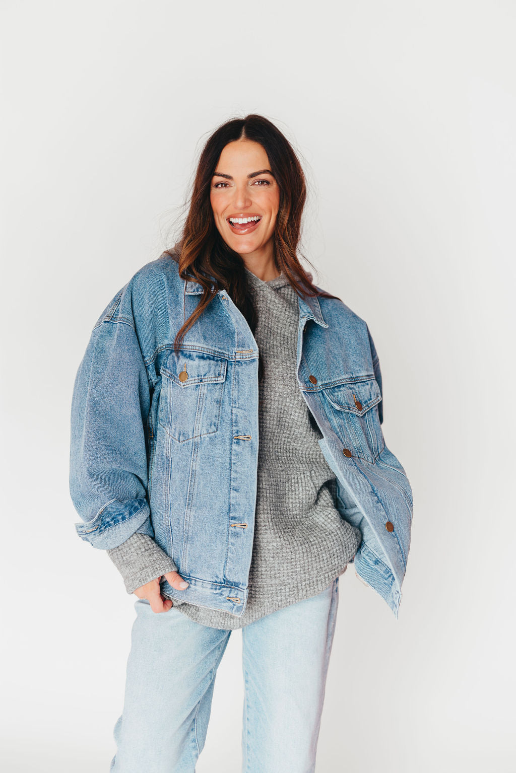 Throw On + Go Denim Jacket - Image 19