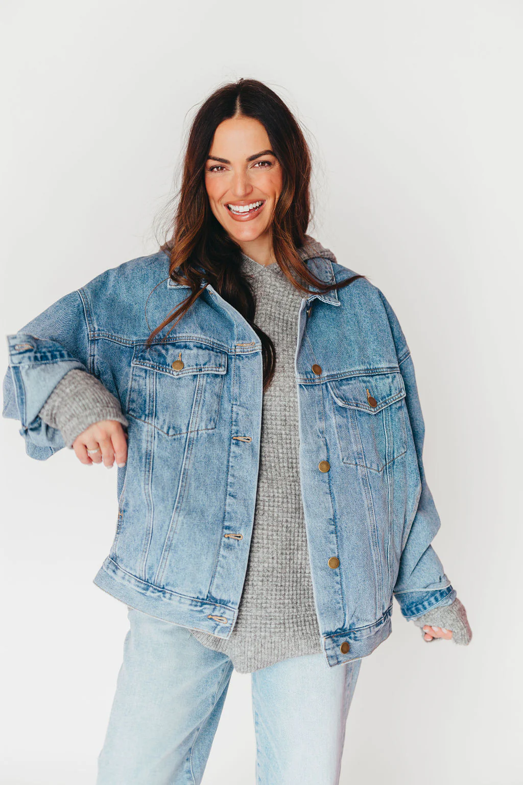 Throw On + Go Denim Jacket - Image 22