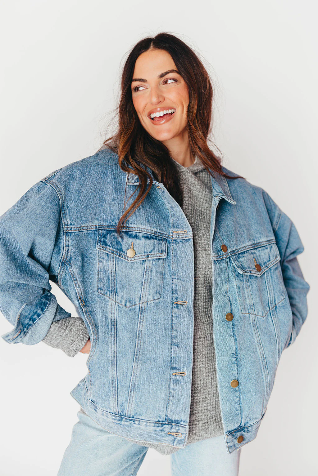 Throw On + Go Denim Jacket - Image 23