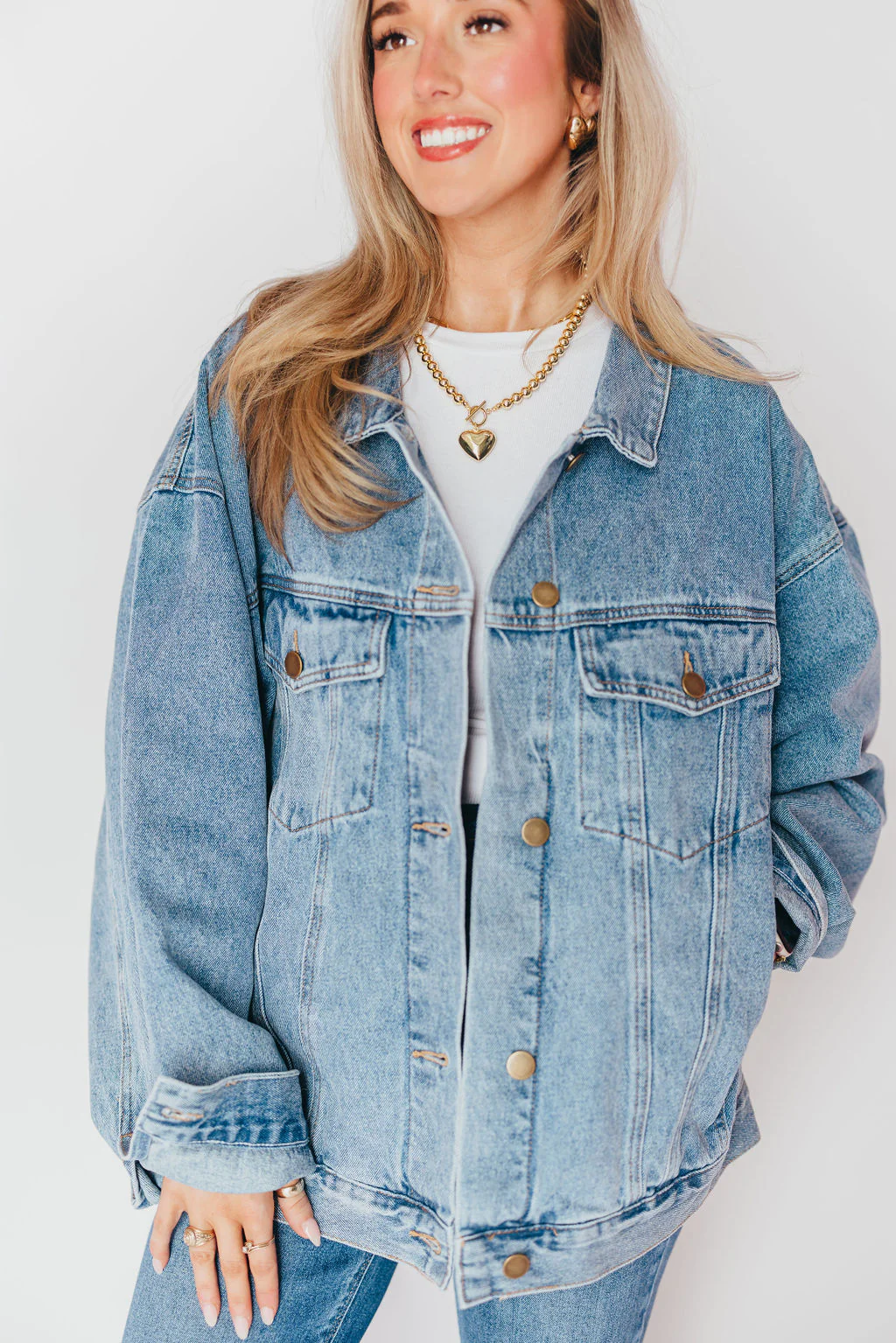 Throw On + Go Denim Jacket - Image 24