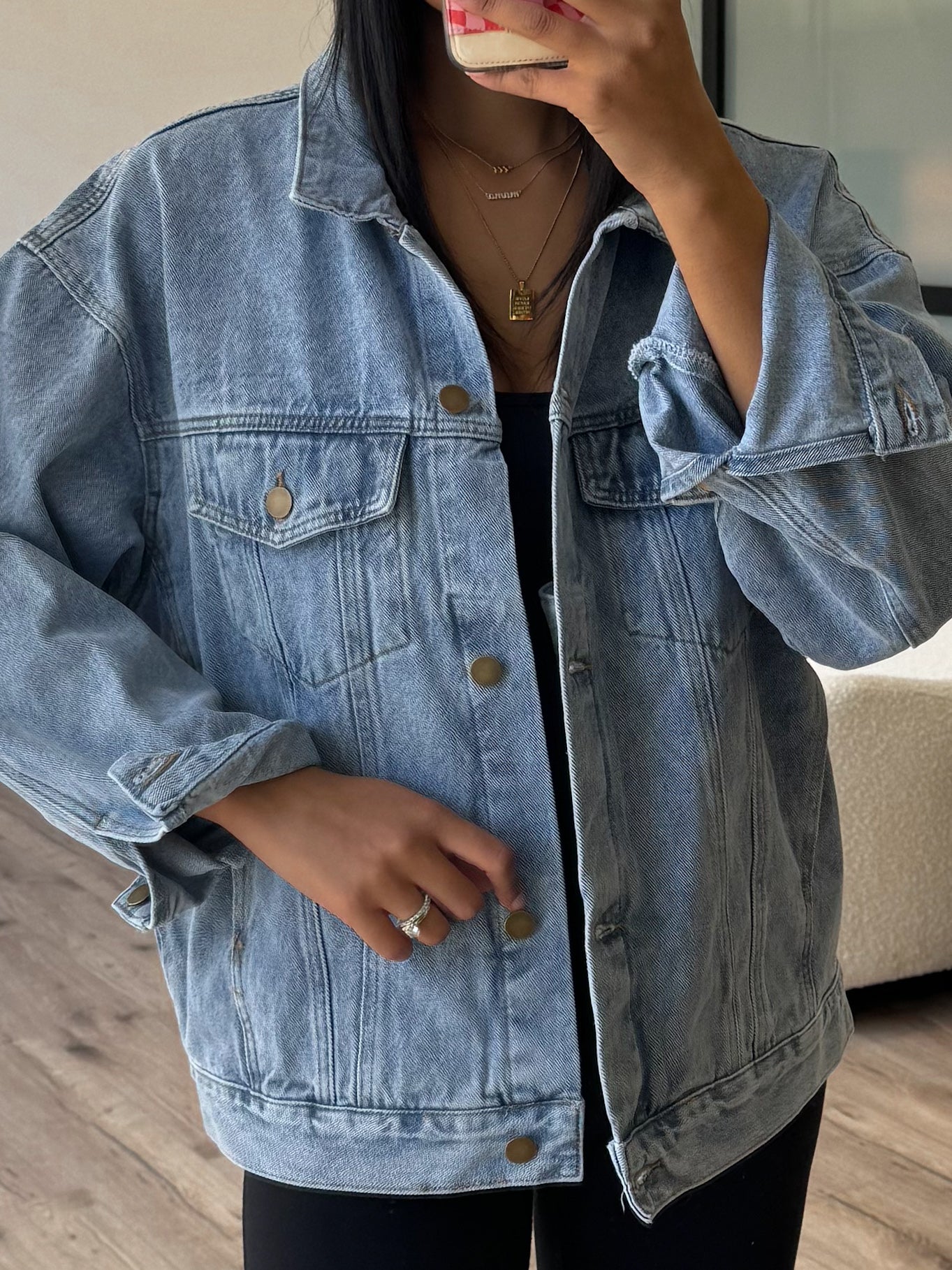 Throw On + Go Denim Jacket - Image 25