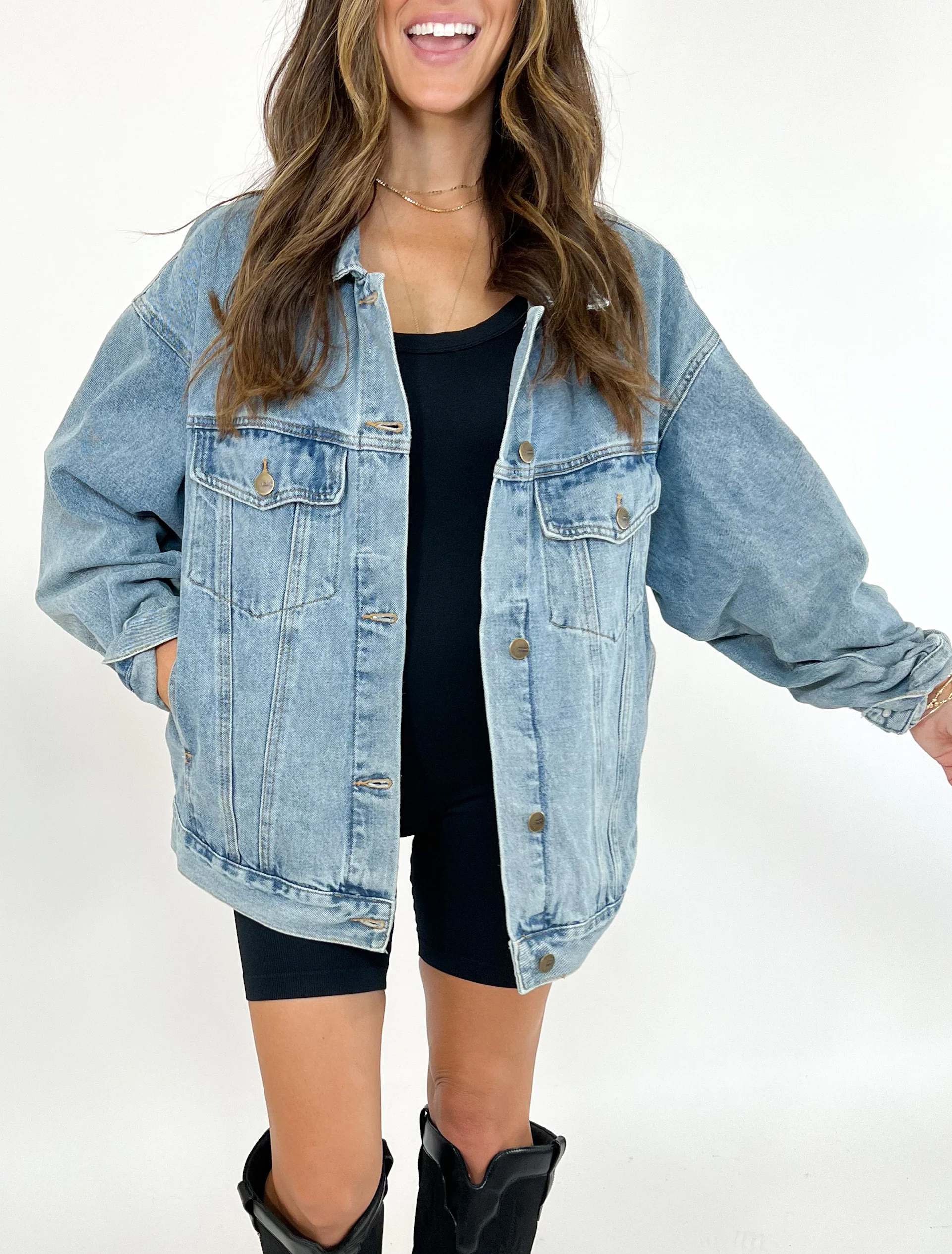 Throw On + Go Denim Jacket - Image 31