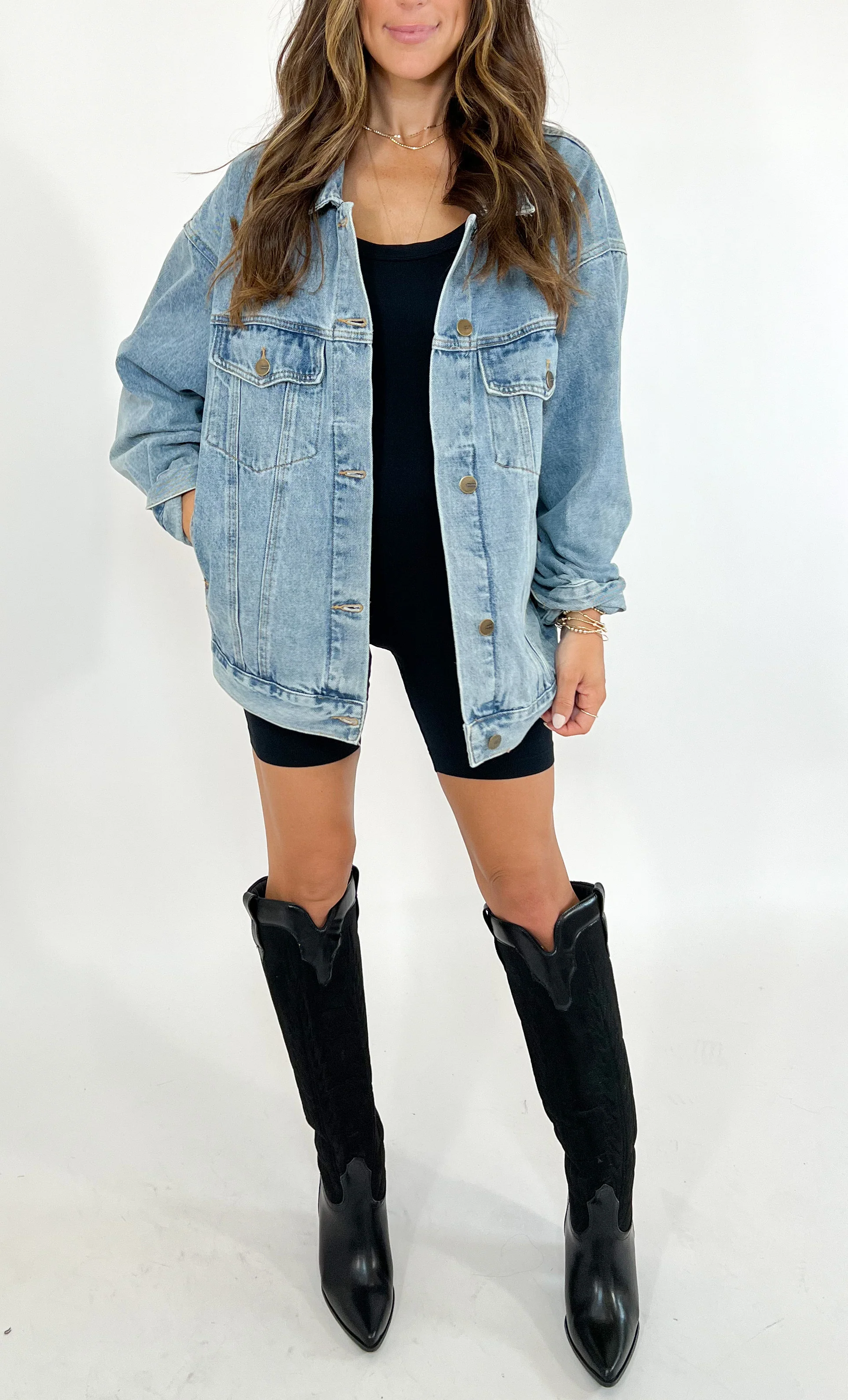 Throw On + Go Denim Jacket - Image 32