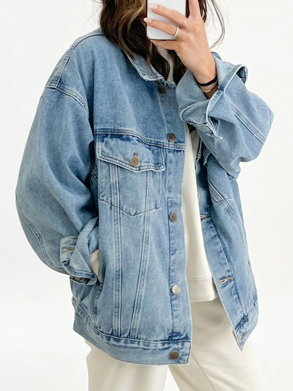 Throw On + Go Denim Jacket - Image 33