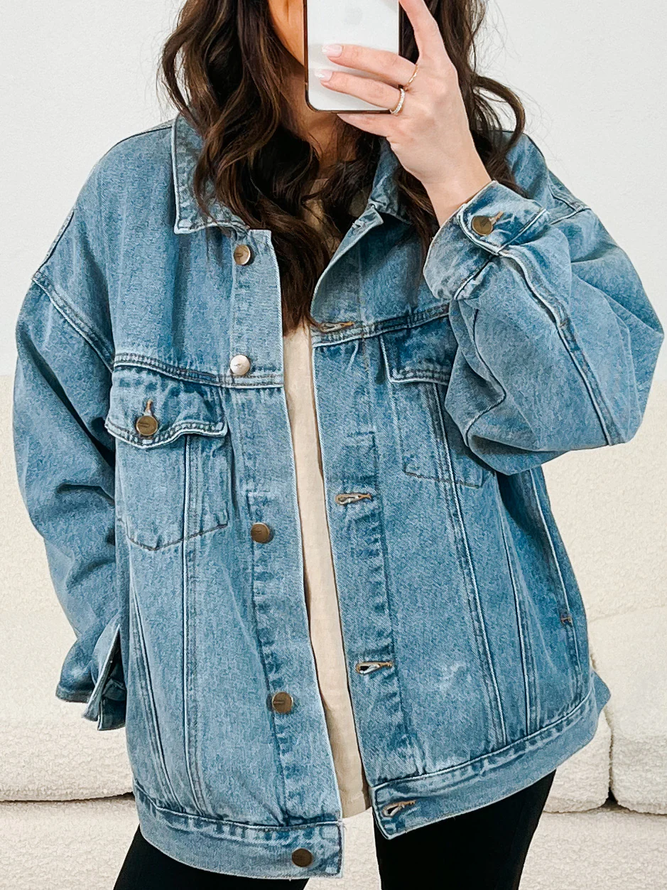 Throw On + Go Denim Jacket - Image 37
