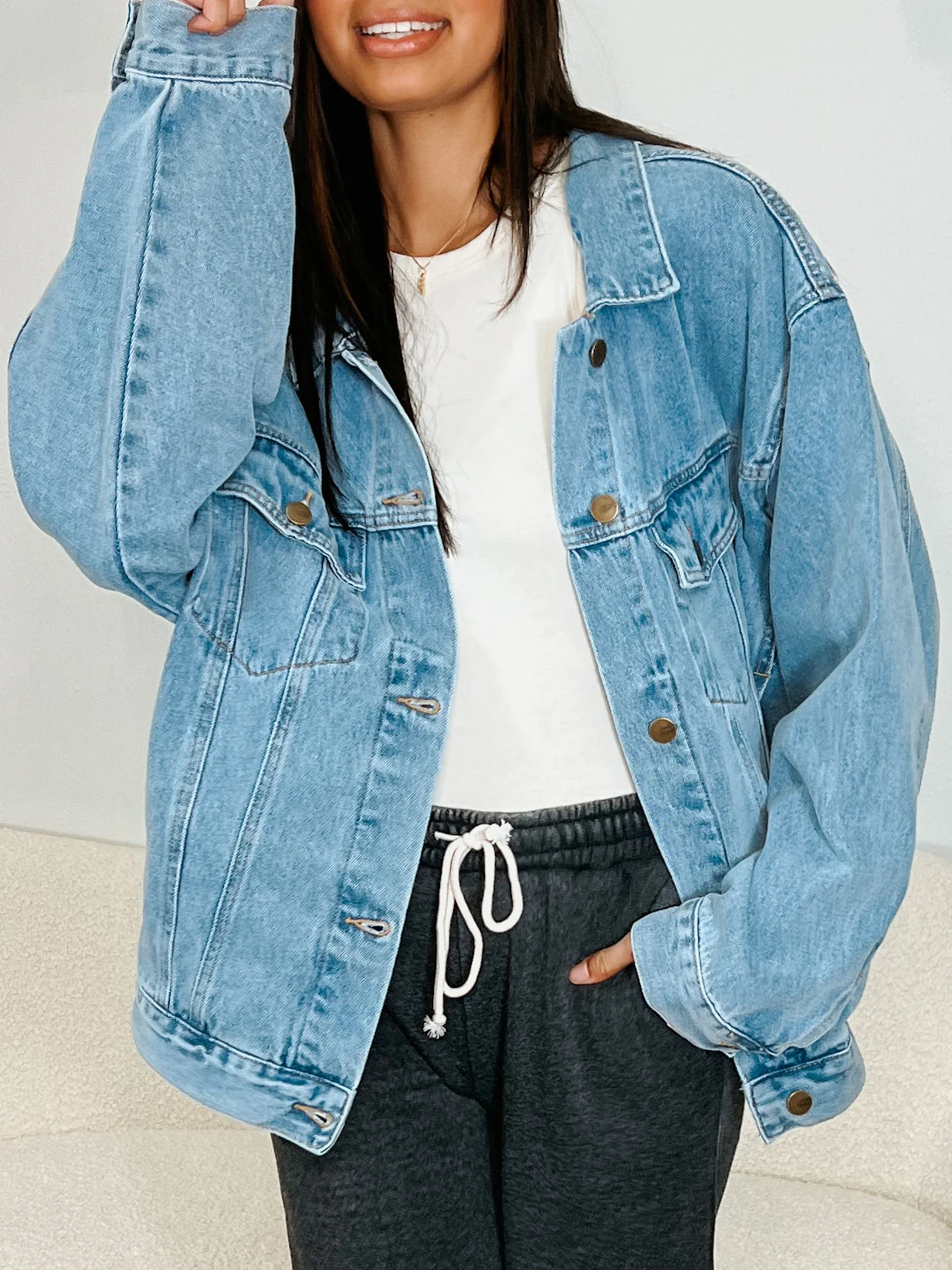 Throw On + Go Denim Jacket - Image 39