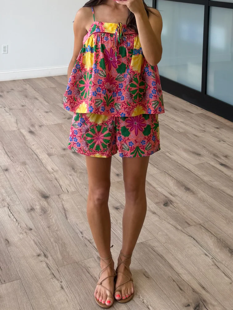 Tropic Voyage Drawstring Shorts - Image 3