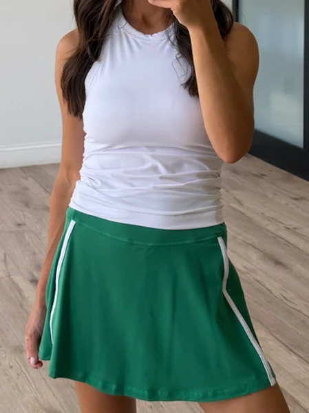 Varsity Stride Butter Soft Skort | Emerald - Image 3