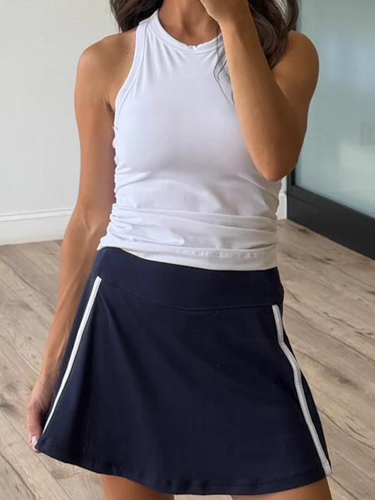 Varsity Stride Butter Soft Skort | Navy - Image 3