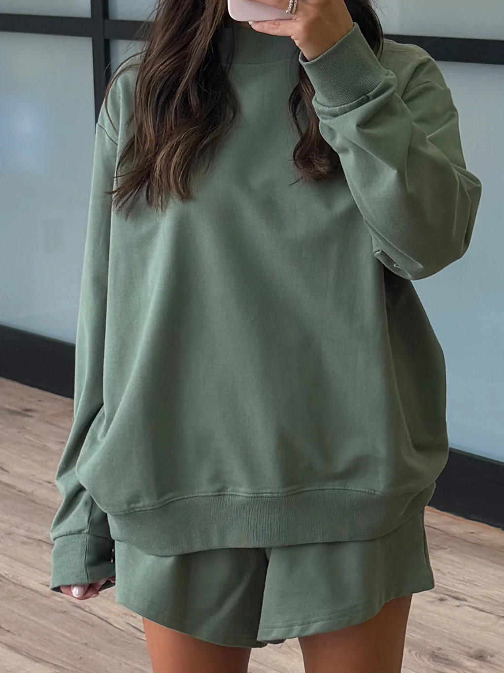 Vex Lounge Shorts | Olive - Image 2