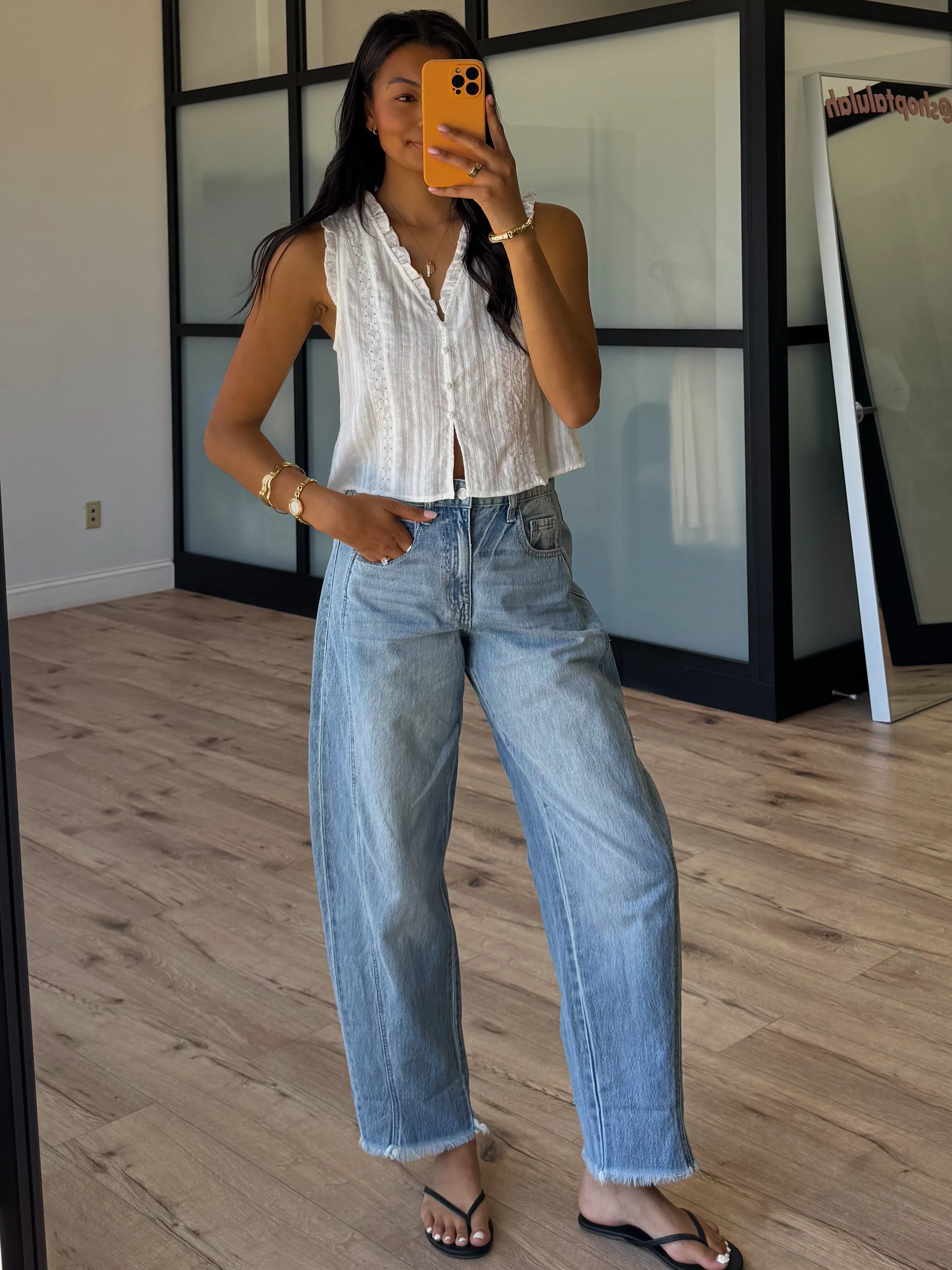 Vintage Barrel Jeans - Image 7