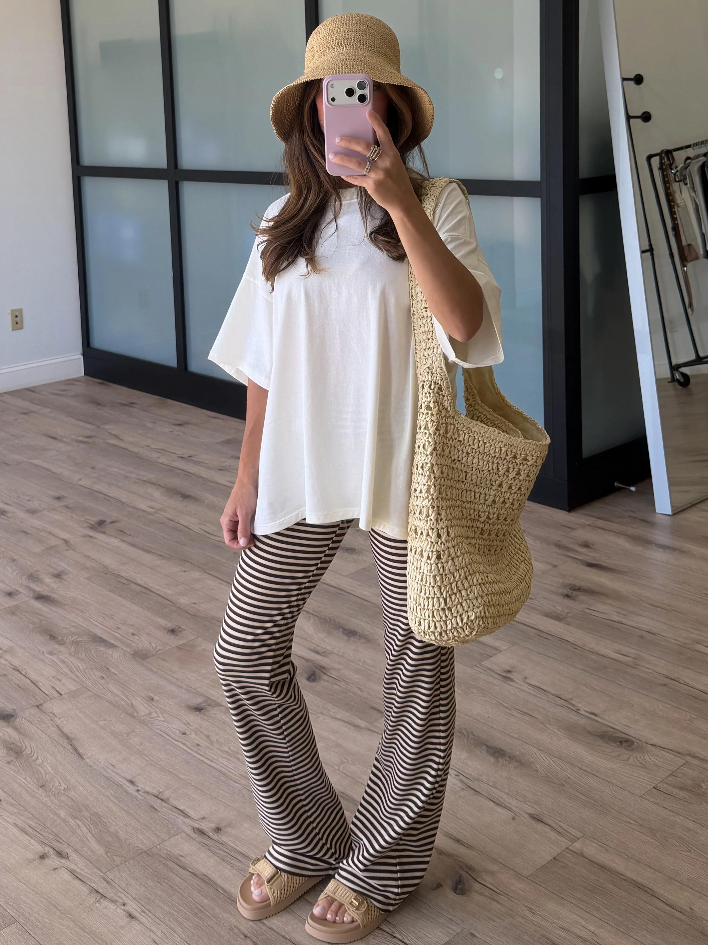 Westport Oversized Tee | Cream - Image 3