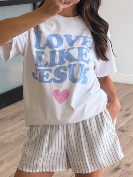 "Love Like Jesus" Graphic Tee