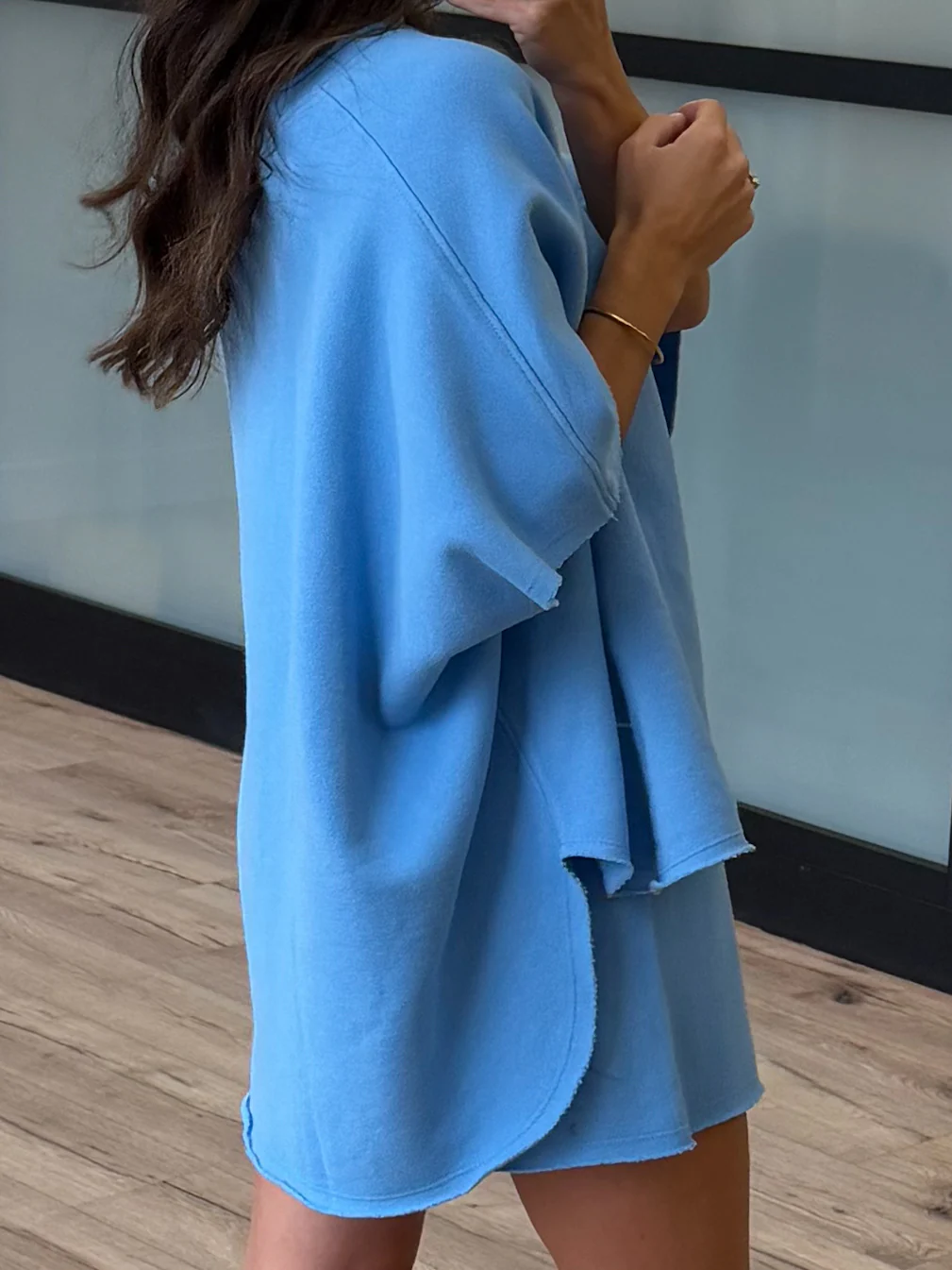 Worn Well Sweat Shorts | Sky Blue - Image 3
